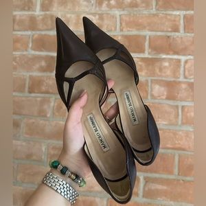 Beautiful Manolo Blahnik heels! Authenticated by TRR.